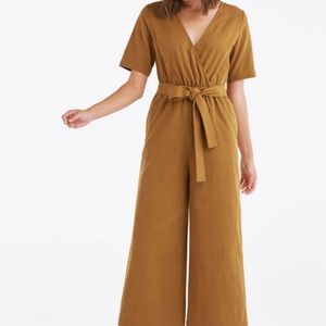 Vetta Canvas Wrap Jumpsuit